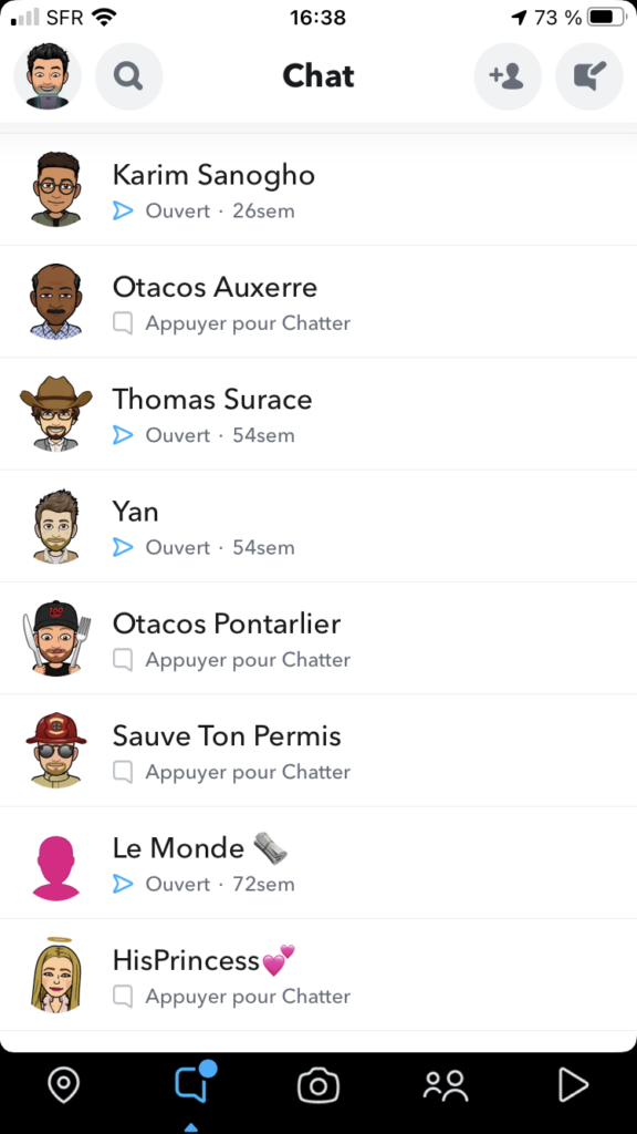 Glossaire-Snapchat-Messagerie