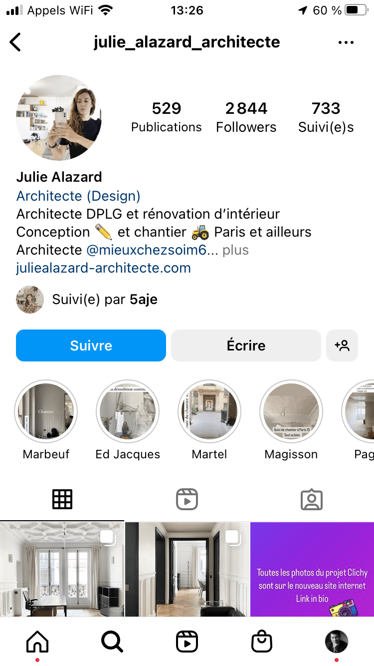 Julie_Alazard_Instagram_nom_utilisateur_philippe_isola_formateur_reseaux_sociaux_2023
